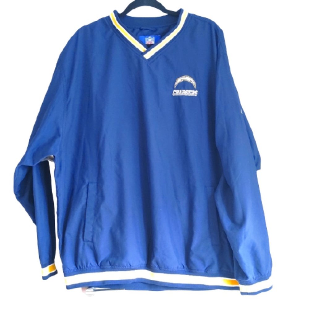 NFL | Los Angeles chargers crew neck wind breaker
